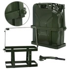 Jerry Can Gas Gasoline Oil Army Nato Metal Steel Tank Holder  5 Gallon 20l