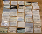 Huge Lot Of 35 Vintage Credit Cards Charge Membership Gas Aarp Etc  1980s 1990s