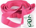Versatile Stretching Strap For Yoga   Therapy - 75   Pink Strap With 10 Loops