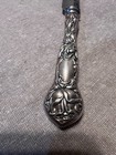 Antique Alvin Bridal Rose Sterling Silver 12 5  Bread Cake Knife 1903 No Monogra