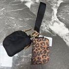 Lululemon Athletica Dual Pouch Wristlet Keychain Wallet 