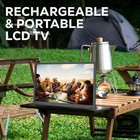 15inch Portable Tv Lcd Monitor With Antenna Atsc Tuner Hdmi Rechargeable Battery