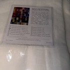 Sferra Festival Tablecloth Linen White 66  X 86  New