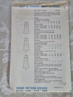 Vintage 1960s Mod Vogue 7156 Misses Jumper Dress Pattern Size 16 Bust 36 