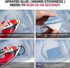 20pcs Denim Patches For Jeans Kit 3 By 4-1 4 4 Shades Of Blue Iron On Jean