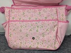 Vintage Disney Baby Winnie The Pooh Diaper Bag Baby Pink Embroidered Piglet