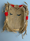 Northwest Pacific Coast Mask Vintage Makah Warrior W lindsay Art 1998