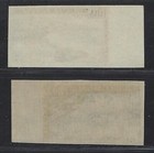 1963 Ivory Coast Scott  c23-c24 - Imperf Scenic Air Mail Stamps - Mnh