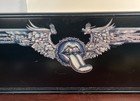 Vintage 1970s Rolling Stones Promotional Poster Metallic Tongue And Lips  rare