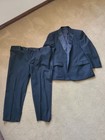 Pronto Uomo 2-piece Tuxedo Suit Mens 46s   44w Black 