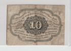 10 Cents Fractional Currency First Issue Postage    Paper Currency