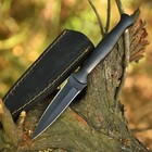 Handmade Fix Double Edge Blade Dagger Boot Knife Full Tang Tactical Throwing