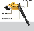Dewalt Dwashrir Impact Ready Metal Shear Attachment - Cuts 18ga - Brand New