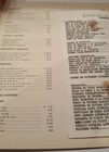 Vintage Passy Restaurant Menu    Mexico City
