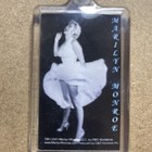 Marilyn Monroe Acrylic Keychain  Mint Condition  Vintage 2001  Licensed  Rare