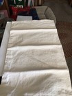 Lot Of  6  Vintage Canvas Coin Money Sack Bags Bank Coin Deposit Sacks 10   x18   