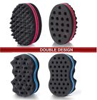 2   Hair Sponge Magic Barber Twist Curl Brush Sponge Dreads Locking Afro Coil Set