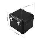 38l Top Case Tail Luggage Box Fit For Bmw R1250gs Adventure 19-24 F850gs 2017-22