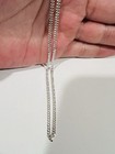 925 Solid Sterling Silver Cuban Link Men s Women s 2mm Chain Necklace 20   