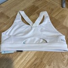 Dsg  Girls Aspire Sports Performance Bra Pure White Size Small