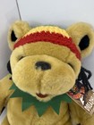Grateful Dead Bean Bear Dreadhead 11 25 82 Dreadlocks Liquid Blue Inc 14    Plush