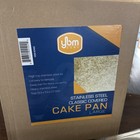 Stainless Steel Covered Cake Pan Ybm Home 13x11