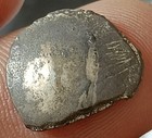  g5    india   ancient Gandhara Janapada Authentic 600 B c Silver Punch Mark Coin 