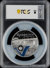 2025 Palau Silver 3oz  20 Tiffany Art Metro - Washington Dc Pcgs Pr70 First Day