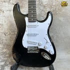 Usa Shipment New St Ruins Black Electric Guitar Tremolo Bridge Fast Delivery