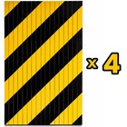 4 Pack Garage Wall Protector  Foam Wall Column Corner Guard Garage Bumper For   