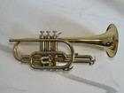 Conn Connquest Vintage Trumpet   Cornet     Usa Made     Dents   Patina     No Case