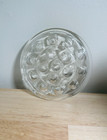Vintage Clear Glass 16 Holes Flower Frog 5    Outer Diameter