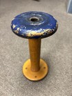 Antique Wooden Large Textile Spool - 10 5 Inches