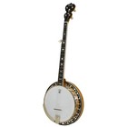Deering White Lotus 5-string Resonator Banjo