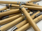 Personalized Bamboo Pen - Custom Laser Engraved Text - Read Description