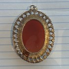 Three Graces Cameo Pendant Pendant   Brooch  convertible 
