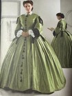 Simplicity 2887 Civil War Victorian Gown Costume Pattern 8-14 Uncut Oop