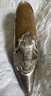 Antique Jb 515 Silver Victorian Shoe Pin Cushion New York Souvenir Pincushion