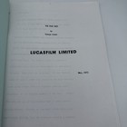 Star Wars Synopsis By George Lucas  reproduction Of The Original Synopsis