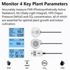 Ah-200 Par Meter With Co     Temperature   Humidity Sensors     Record Par  Dli  Vpd