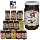 Rhubarb Jam - 100  All Natural Preserves Amish Homemade Sweet   Tangy Spread