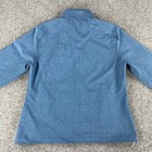 Greg Norman Womens Golf Jacket The Players Full Zip Blue Size Large