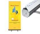Box Of Retractable Banner Stands 33 x 80 - 85x200-gray  Box Of 6 Hardware Only  