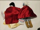 Disney Store Bean Bag Plush Snow White   Prince  set Of 2  New W  Tag 10 