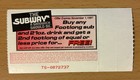 1997 The Offspring Ixnay On Hombre Tour Denver Concert Ticket Stub Self Esteem