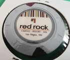Gaming Token   1 Red Rick Casino Las Vegas Nevada