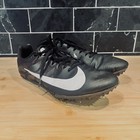 Nike Zoom Rival Sprint Sz 7 Track And Field Running Spike Shoes Cleats Black