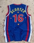 Vintage Harlem Globetrotters Basketball Jersey   16 Scooter