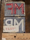 Wwi 1920s Us Army Mp   Mf Patch King Lot X2 L  k   