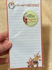 Mary Engelbreit  On The Road To Christmasville Magnetic Pad 80 Sheets Pad